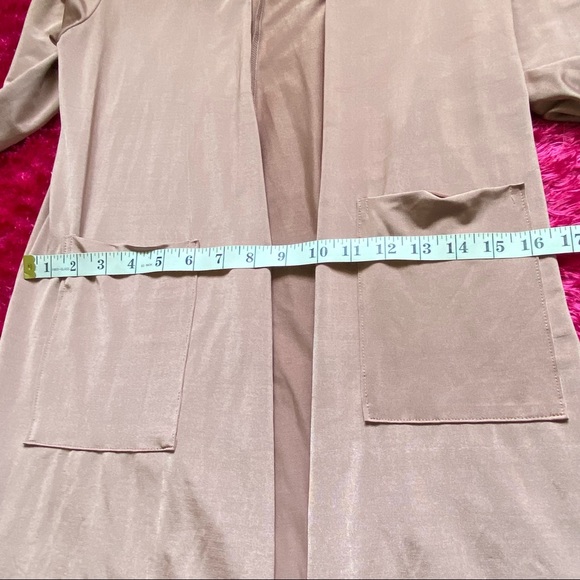 Brown Slinky Duster Kimono - Picture 16 of 16